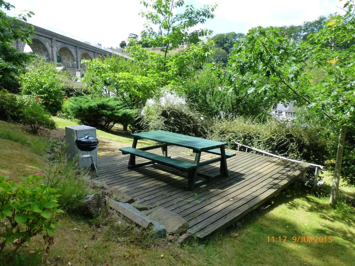 Le Logis De La Cour De Bretagne Au Port De Dinan Lanvallay Buitenkant foto
